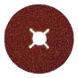 60 Grit Aluminium Oxide Fibre Sanding Disc - 4"