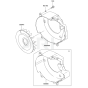 Cooling Equipment for Kawasaki FJ100D Engine