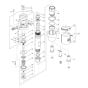 Complete Assembly for Chicago Pneumatic FL 0022 Breaker