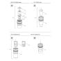 Retainer Assembly for Chicago Pneumatic FL 0022 Breaker