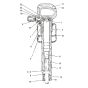 Retainer Lock Ring for Chicago Pneumatic FL22 Claydigger - Replaces F035269