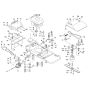 Frame Assembly for OREC FL500BC (Dec 2005) Mower