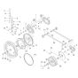 Wheel Assembly for OREC FL500BC (May 2016) Mower