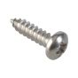 Self-Tapping Screw Pozi Pan A2 SS 5/8in x 8 (Pack of 35)