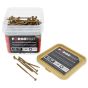 ForgeFast Decking Screws Countersunk Tan 5.0x100 TORX T25 Tub 300