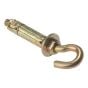 Masonry Anchors, Hook Bolt, Zinc Yellow Passivated, Bagged