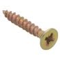 Spectre Screw PZ Compatible CSK ZYP 4.0 x 25mm sawtooth thread (Box 1000)