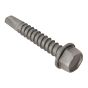 TechFast Roofing Sheet to Steel Hex Screw No.3 Tip 5.5 x 25mm Box 100