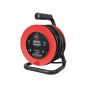 Open Drum Cable Reel 240V 13A 2-Socket 15m