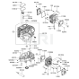 Cylinder / Crankcase for Kawasaki FR541V Engine