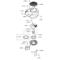 Cooling Equipment for Kawasaki FR600V Engine