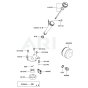 Lubrication Equipment for Kawasaki FR651V Engine