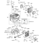 Cylinder / Crankcase for Kawasaki FR730V Engine