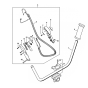 Stihl FS230 Bike Handle Assembly