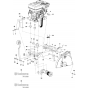 Cutting Bridge Assembly for Husqvarna FS309 Floor Saw