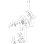 Transmission - Gearbox & Shifter Assembly for Husqvarna FS3500 Floor Saw