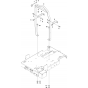 Lift Bail Assembly for Husqvarna FS3500 G Floor Saw