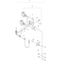 Lighting Kit Assembly for Husqvarna FS3500 G Floor Saw