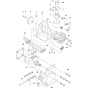 Transmission Assembly for Husqvarna FS3500 G Floor Saw