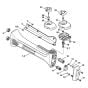 AV system Assembly for Stihl FS360C FS410C Clearing Saw