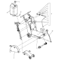 Frame Assembly for Husqvarna FS400 Floor Saw