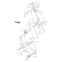 Height Adjusment Assembly for Husqvarna FS400 LVS Floor Saw