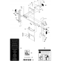 Toolbox Assembly for Husqvarna FS410 D Floor Saw