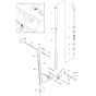 Depth Indicator Assembly for Husqvarna FS4600 G II Floor Saw