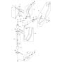 Fuel System Assembly for Husqvarna FS4600 G II Floor Saw