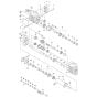 Gearbox (Internal) Assembly for Husqvarna FS4600 G II Floor Saw