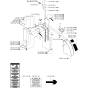 Blade Guard Assy - Slip-On-2 Assembly for Husqvarna FS4800 Floor Saw