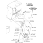 Water Pump Kit Assembly for Husqvarna FS4800 Floor Saw