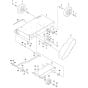 Base Plate Assembly for Husqvarna FS500 E Floor Saw