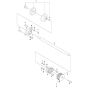 Blade Shaft Assembly for Husqvarna FS500 E Floor Saw