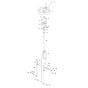 Height Adjustment Assembly for Husqvarna FS500 E Floor Saw