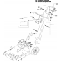 Battery & Covers Assembly for Husqvarna FS513/FS520/FS524 Floor Saw