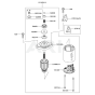 Starter for Kawasaki FS541V Engine