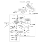 Carburettor for Kawasaki FS541V Engine