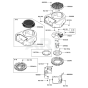 Cooling Equipment for Kawasaki FS541V Engine