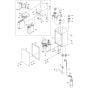 Electric Box Assembly for Husqvarna FS600 E Floor Saw