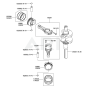 Piston / Crankshaft for Kawasaki FS651V Engine