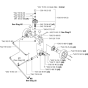 Rear Axle - Manual Assembly for Husqvarna FS6600 D Floor Saw