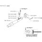 Hydraulic Lift Cylinder Assembly for Husqvarna FS6600 D Floor Saw