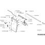 Cowling Side - L.H. Assembly for Husqvarna FS6600 JD T3 Floor Saw