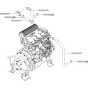 Cooling Assembly for Husqvarna FS6800 YAN T3 Floor Saw