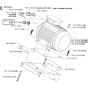 Motor Assembly for Husqvarna FS700 EX Floor Saw