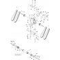 Gearbox 3-Speed Assembly for Husqvarna FS7000 Floor Saw