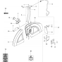 Blade Guard - 42” Assembly for Husqvarna FS7000 Floor Saw