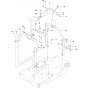 Lifting System Assembly for Husqvarna FS7000 DMT Floor Saw