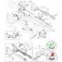 Handle housing for Stihl FSA 57 Cordless Brushcutter